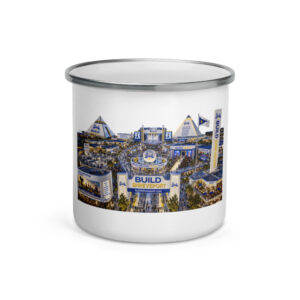 Build Shreveport Enamel Mug