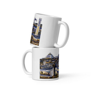 Build Shreveport White glossy mug